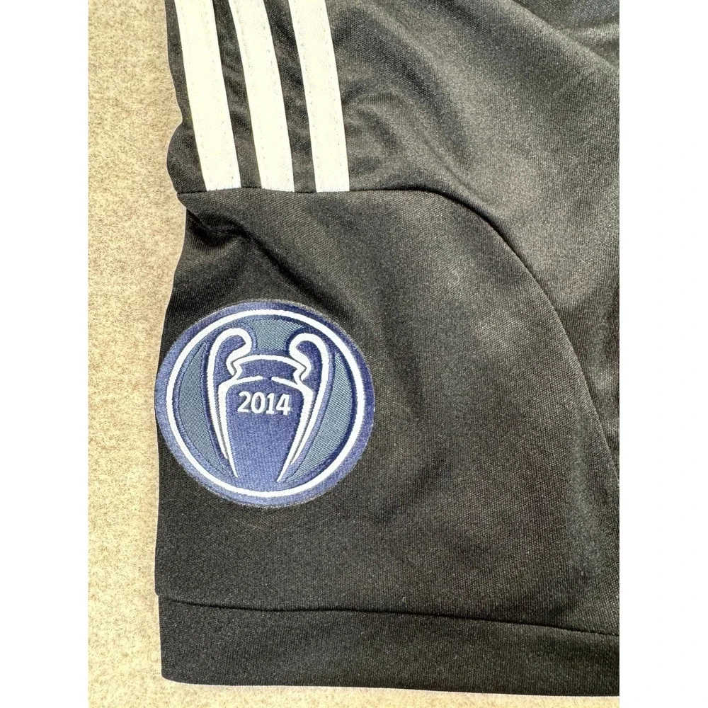 Real Madrid 7# Cristiano Ronaldo Soccer Jersey Mens M Black Yohji Yamamoto Drago